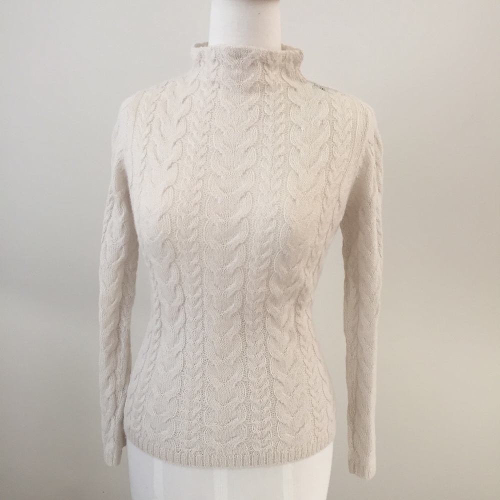 Peru Unlimited 100% Baby Alpaca Wool Cable Knit